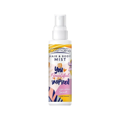 Cosmaline Hair & Body Mist Sunset Paradise 125ml – Soins Corps / Brume pour le Corps | Cosmaline - Corps Tunisie | Miral Parapha
