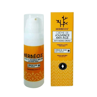HERBÉOS Crème De Jouvence Jour 30 ml – Soins Corps / Hydratation et Nutrition Corps | Herbeos - Corps Tunisie | Miral Parapharma