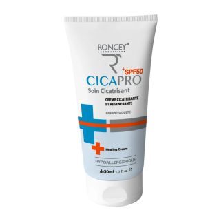 Roncey Cicapro Crème Cicatrisante et Protectrice SPF50+ 50ml – Soins spécifiques / Crème cicatrisante | Roncey - Corps Tunisie |
