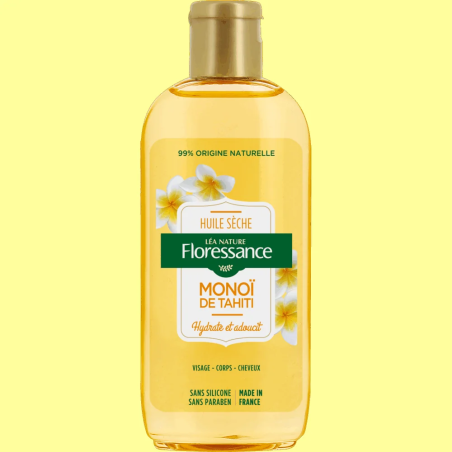 Floressance Huile Sèche Monoï de Tahiti 150ml – Huiles Sèches | Marque de confiance - Corps Tunisie | Miral Parapharmacie