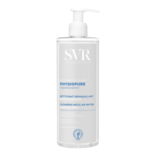 SVR Physiopure Eau Micellaire 400ml – Démaquillants, nettoyants visage / Eau micellaire, tonique, | SVR - Visage Tunisie | Mira