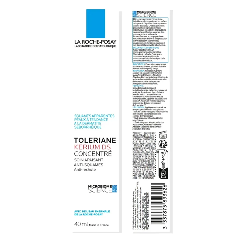 La Roche Posay Toleriane Kerium DS Concentré 40ml
