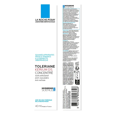 La Roche Posay Toleriane Kerium DS Concentré 40ml – Soins spécifiques / Peaux Squameuses | LA ROCHE POSAY - Corps Tunisie | Mira