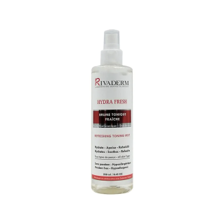 Rivaderm Hydra Fresh Brume Tonique Fraiche 250ml – Soins Corps / Brume pour le Corps | Rivaderm - Corps Tunisie | Miral Paraphar