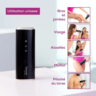 BEURER IPL 7800 Cool Pro Epilation Longue Duree – Epilation / Epilateur électrique | Beurer - Corps Tunisie | Miral Parapharmaci