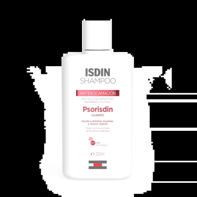 ISDIN Shampoing Psorisdin Anti-Desquamation 200ml – Soins spécifiques / Peaux Squameuses | ISDIN - Corps Tunisie | Miral Parapha