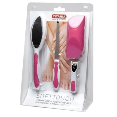 TITANIA Softtouch Set Pedicure – 3025/5K B – Soins des pieds | Titania - Corps Tunisie | Miral Parapharmacie