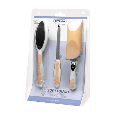 TITANIA Softtouch Set Pedicure – 3025/5K B – Soins des pieds | Titania - Corps Tunisie | Miral Parapharmacie