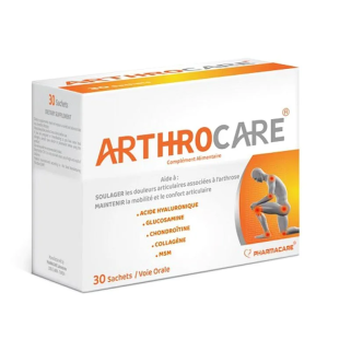 Pharmacare Arthrocare 30 Sachets – Articulations | Marque de confiance - Corps Tunisie | Miral Parapharmacie