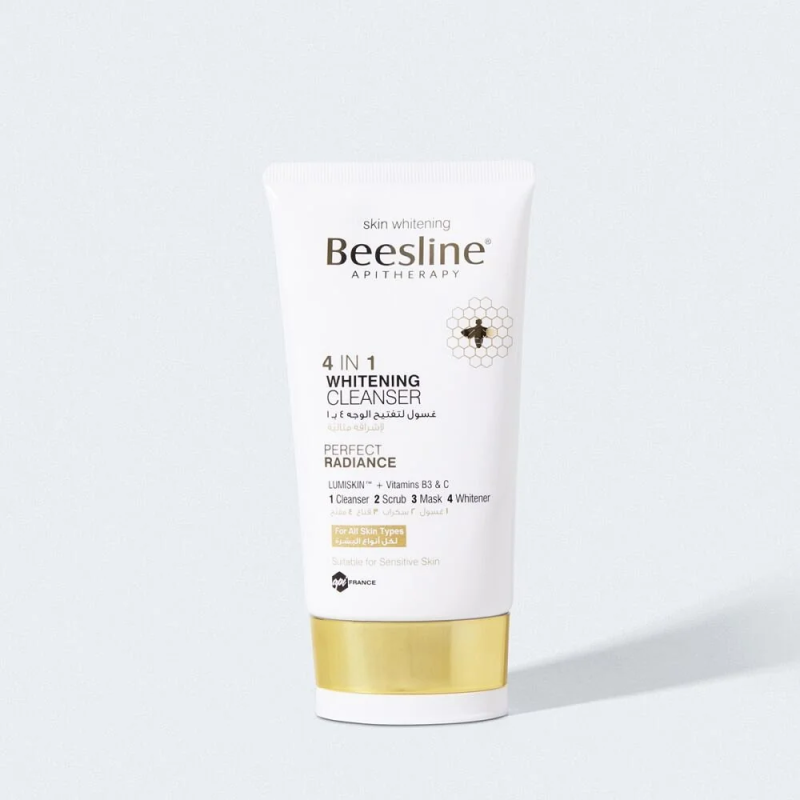 Beesline Gel Nettoyant Éclaircissant Visage 4 en1 150ml