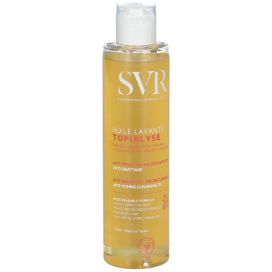 SVR Topialyse Huile Lavante Micellaire Relipidante 200ml – Soins Corps / Hydratation et Nutrition Corps | Marque de confiance - 