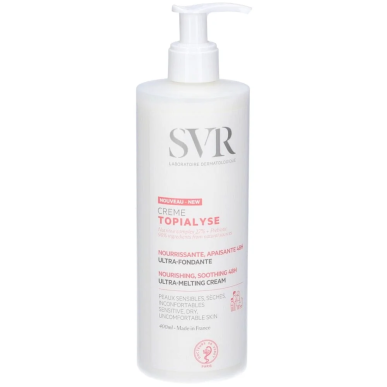SVR Topialyse Crème 400ml – Soins Corps / Hydratation et Nutrition Corps | Marque de confiance - Corps Tunisie | Miral Parapharm
