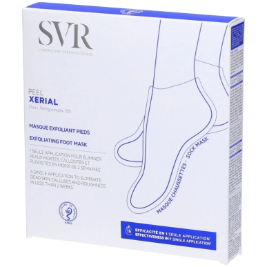 SVR Xérial Peel Masque Exfoliant Pieds – Soins des pieds / Pieds secs et abîmés | SVR - Corps Tunisie | Miral Parapharmacie