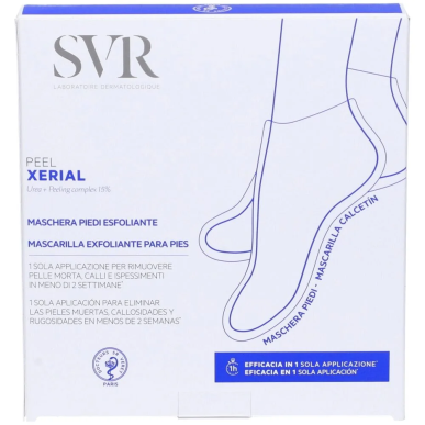 SVR Xérial Peel Masque Exfoliant Pieds – Soins des pieds / Pieds secs et abîmés | SVR - Corps Tunisie | Miral Parapharmacie