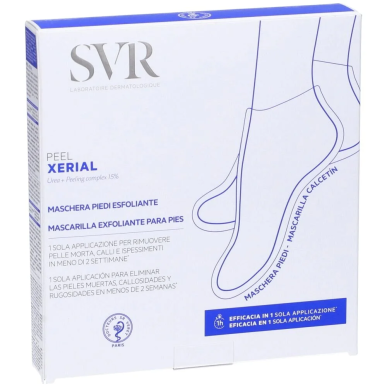 SVR Xérial Peel Masque Exfoliant Pieds – Soins des pieds / Pieds secs et abîmés | SVR - Corps Tunisie | Miral Parapharmacie