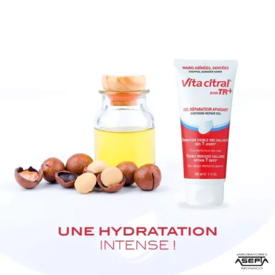VITA CITRAL Soin Tr+ Gel Réparateur Apaisant 75 ML – Soins Corps | VITA CITRAL - Corps Tunisie | Miral Parapharmacie