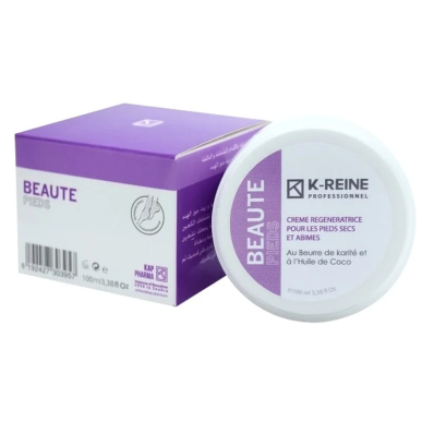 K-REINE Creme Regeneratrice Pour les Pieds Secs et Abimes 100 ml – Soins des pieds / Pieds secs et abîmés | K-REINE - Corps Tuni