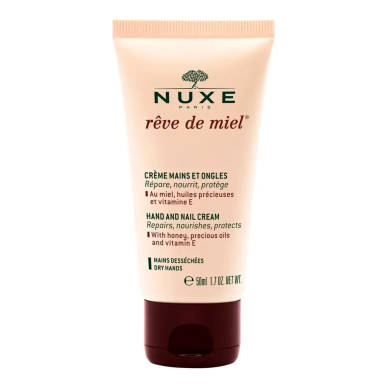 NUXE Rêve de Miel Crème Mains et Ongles 50ml – Soins des mains | NUXE - Corps Tunisie | Miral Parapharmacie