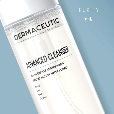 Dermaceutic Advanced Mousse Nettoyante Experte 150ml – Démaquillants, nettoyants visage / Lait, mousse, émulsion | DERMACEUTIC -