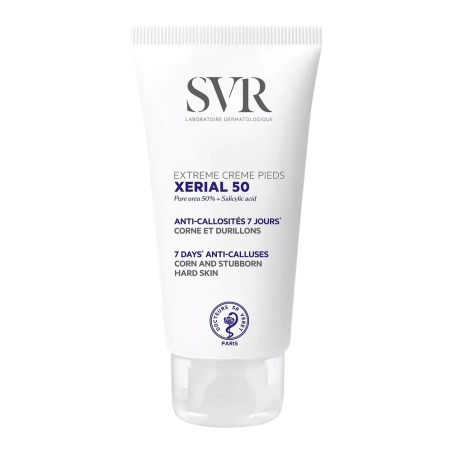 SVR Xérial 50 Extrême Crème Pieds 50ml – Soins des pieds | SVR - Corps Tunisie | Miral Parapharmacie