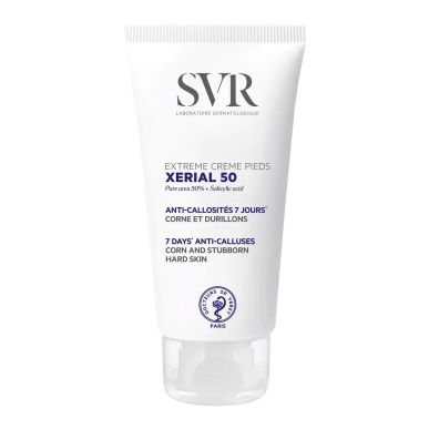 SVR Xérial 50 Extrême Crème Pieds 50ml – Soins des pieds | SVR - Corps Tunisie | Miral Parapharmacie
