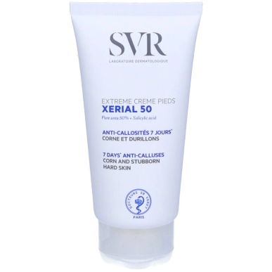 SVR Xérial 50 Extrême Crème Pieds 50ml – Soins des pieds | SVR - Corps Tunisie | Miral Parapharmacie
