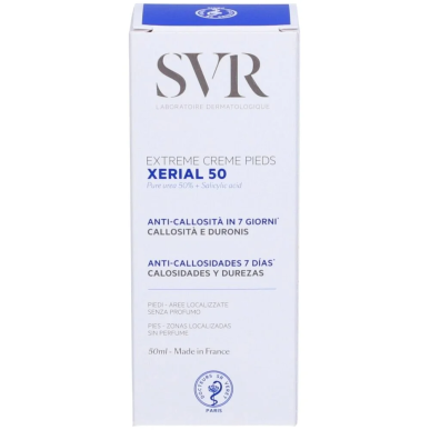 SVR Xérial 50 Extrême Crème Pieds 50ml – Soins des pieds | SVR - Corps Tunisie | Miral Parapharmacie