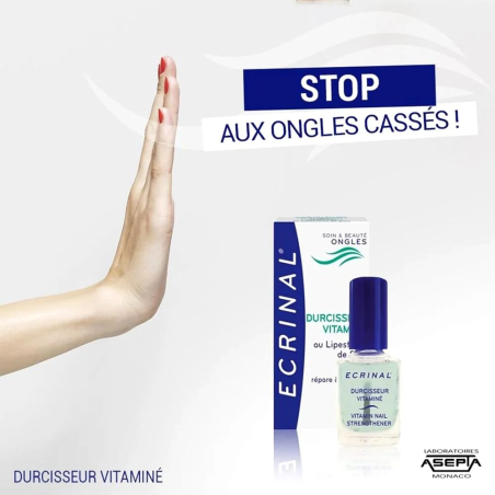 Ecrinal Durcisseur Vernis Vitaminé 10ml