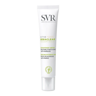 SVR Sebiaclear Active Teinté Soin Intensif Unifiant 40ml – Soins peau grasse, mixte et acné / Soins teintés | Sebiaclear - Visag