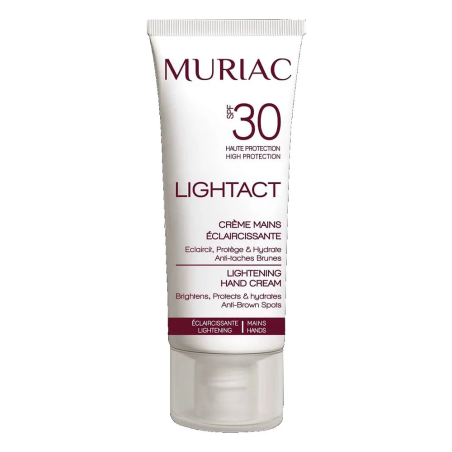 Muriac Lightact Creme Mains Eclaircissante SPF30 30ml – Soins des mains | MURIAC - Corps Tunisie | Miral Parapharmacie