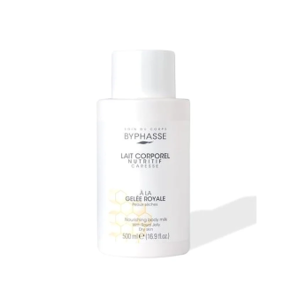 BYPHASSE Lait Corporel Nutritif A La Gelee Royale 500ml – Soins Corps / Lait Hydratant Corps | Byphasse - Corps Tunisie | Miral 