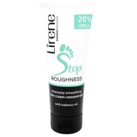 Lirene Creme Pieds Stop 20 % Urea 75 ml – Soins des pieds / Pieds secs et abîmés | Lirene - Corps Tunisie | Miral Parapharmacie