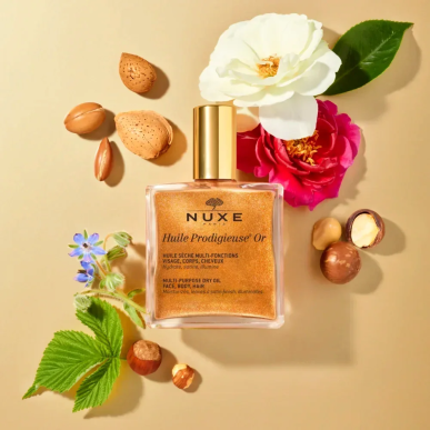 NUXE Huile Prodigieuse Or 50ml – Huiles Sèches | NUXE - Corps Tunisie | Miral Parapharmacie