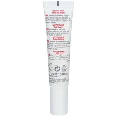 ACM NOVOPHANE Crème Soin des Ongles 15ml – Soins des mains | Novophane - Corps Tunisie | Miral Parapharmacie