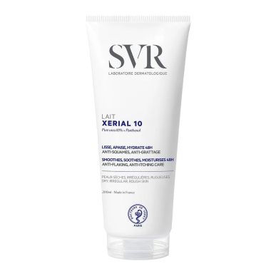 SVR Xerial 10 Lait Corps 200ml – Soins spécifiques / Peaux Atopiques et Eczéma | SVR - Corps Tunisie | Miral Parapharmacie