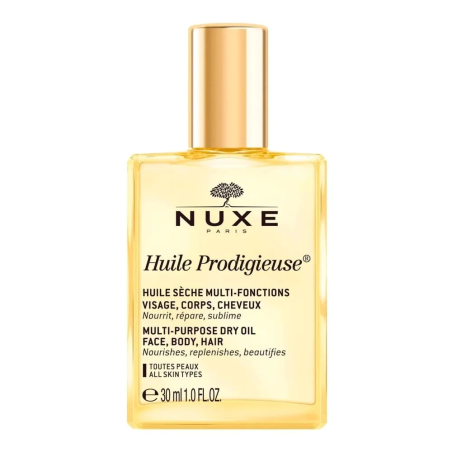 NUXE Huile Prodigieuse 30ml – Huiles Sèches | NUXE - Corps Tunisie | Miral Parapharmacie