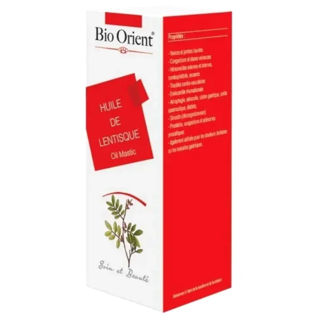 BIO ORIENT Huile De Lentisque 90ml – Soins spécifiques / Anti cellulite | BIO ORIENT - Corps Tunisie | Miral Parapharmacie