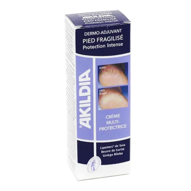 AKILEINE Akildia Creme Pied Diabetique 75ml – Soins des pieds | Akileine - Corps Tunisie | Miral Parapharmacie