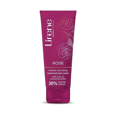 LIRENE Creme Mains Aux Roses 30% 75ml – Soins des mains | Lirene - Corps Tunisie | Miral Parapharmacie