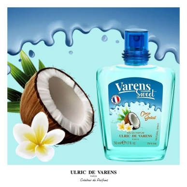 Varens Sweet Eau de Parfum Coco Soleil 50ml – Parfum | Ulric de Varens - Corps Tunisie | Miral Parapharmacie