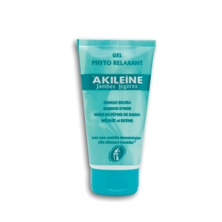 AKILEINE Phytogel Tonidrainant Jambes Lourdes 150ml – Jambes lourdes | Akileine - Corps Tunisie | Miral Parapharmacie