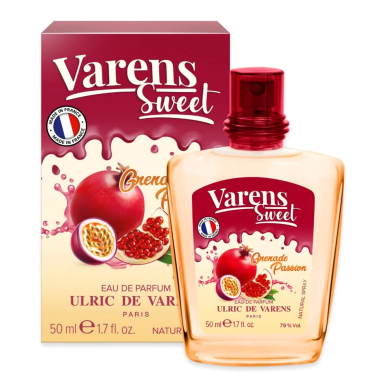 Varens Sweet Eau de Parfum Grenade Passion 50ml – Parfum | Ulric de Varens - Corps Tunisie | Miral Parapharmacie