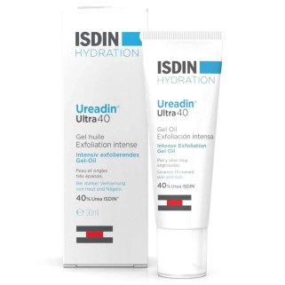 ISDIN Ureadin Ultra 40 Gel Huile exfoliant – Soins des pieds / Pieds secs et abîmés | ISDIN - Corps Tunisie | Miral Parapharmaci