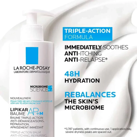 La Roche Posay Lipikar AP+ M Baume Relipidant 400ml