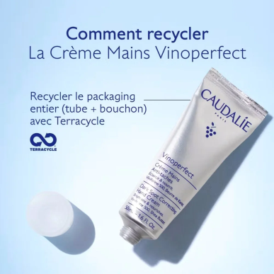 Caudalie Vinoperfect Creme Mains Anti-Taches 50ml – Soins des mains | Caudalie - Corps Tunisie | Miral Parapharmacie