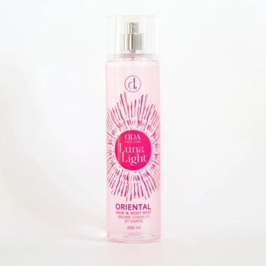 ODA Brume Cheveux et Corps Oriental 250ml – Soins Corps / Brume pour le Corps | ODA Skin Care - Corps Tunisie | Miral Parapharma