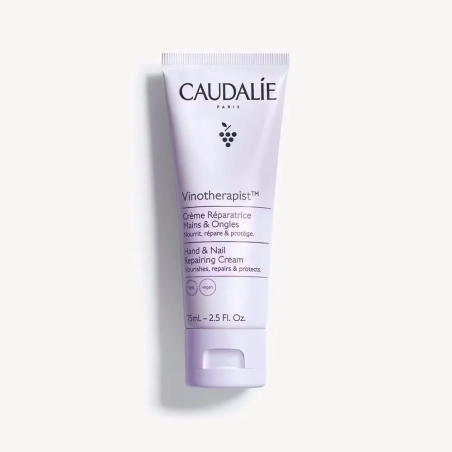 Caudalie Vinotherapist Crème Réparatrice Mains et Ongles 75ml – Soins des mains | Caudalie - Corps Tunisie | Miral Parapharmacie