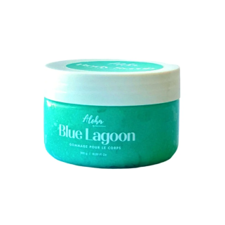 ALOHA Body Scrub Blue Lagoon 300gr – Soins Corps / Gommages Exfoliants | ALOHA - Corps Tunisie | Miral Parapharmacie