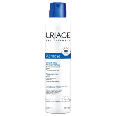 Uriage Xemose Brume SOS Anti-Grattage 200ml – Soins spécifiques / Peaux Atopiques et Eczéma | URIAGE - Corps Tunisie | Miral Par
