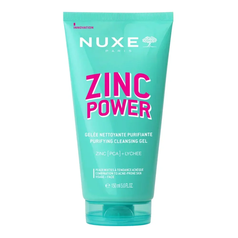 Nuxe Zinc Power Gelée Nettoyante Purifiante 150ml Nuxe Zinc Power Gelée Nettoyante Purifiante 150ml